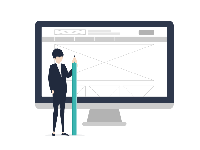 ワイヤーフレームの作成