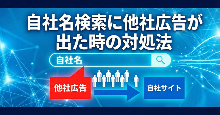 競合他社がうちの社名でGoogle広告を出している！これって問題ないの？