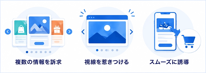 カルーセルを導入するメリット