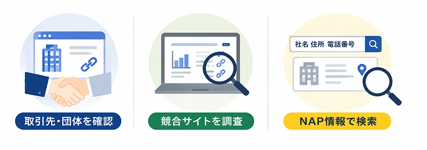 被リンクを獲得できるホームページの探し方