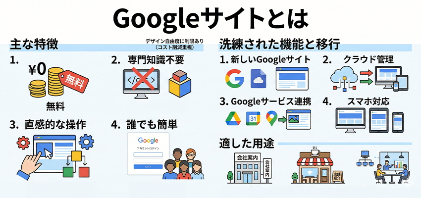 Googleサイトとは