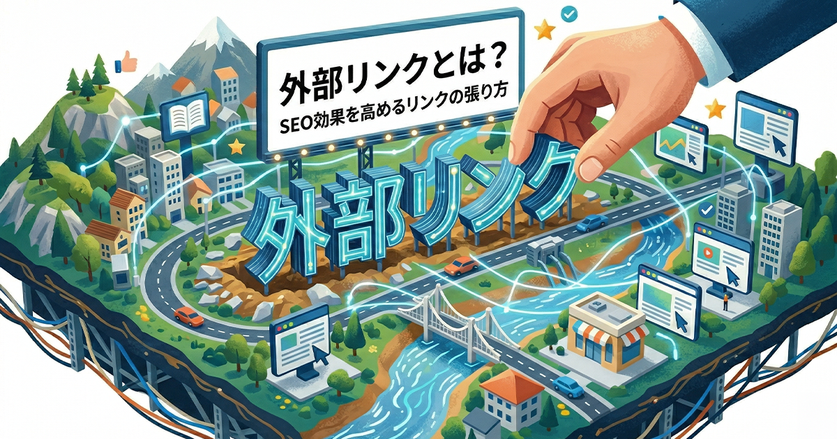 外部リンクとは？SEO効果を高めるリンクの張り方
