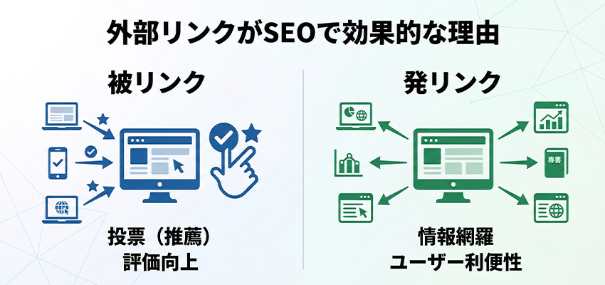 外部リンクがSEOで効果的な理由