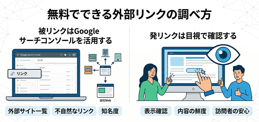 無料でできる外部リンクの調べ方