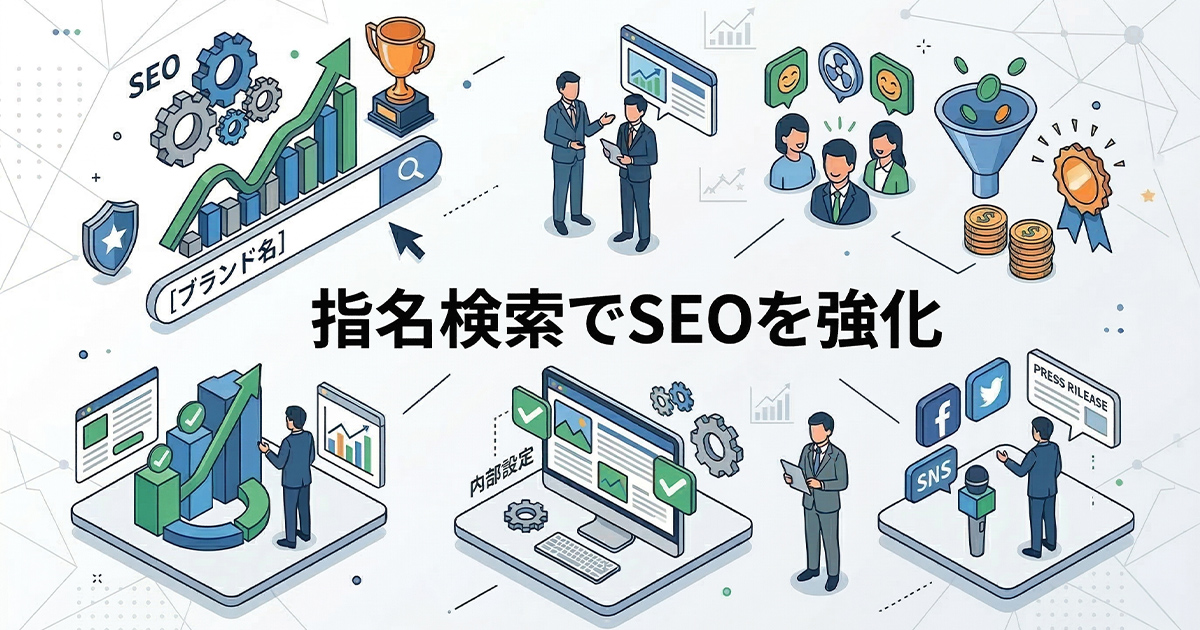 指名検索でSEOを強化