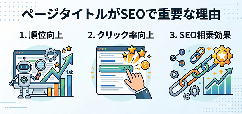 ページタイトルがSEOで重要な理由