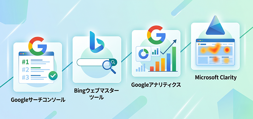 SEO対策で導入したほうが良い無料ツール