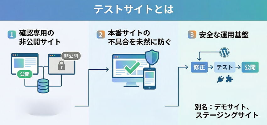 テストサイトとは