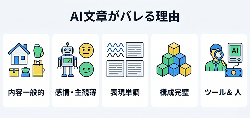 ChatGPTなどが書いたAI文章がバレる理由