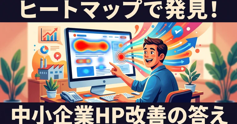 ヒートマップとは？中小企業がホームページ改善に利用できるツール