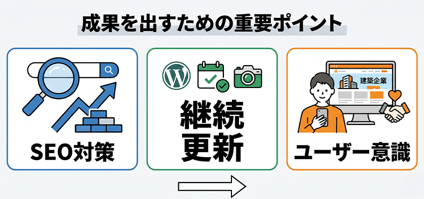 工務店のホームページ制作で成果を出すために重要なこと