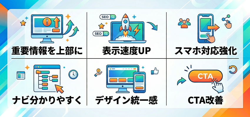 集客効果につながるホームページデザインの改善法