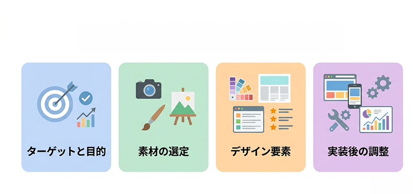 キービジュアルを作る時の考え方