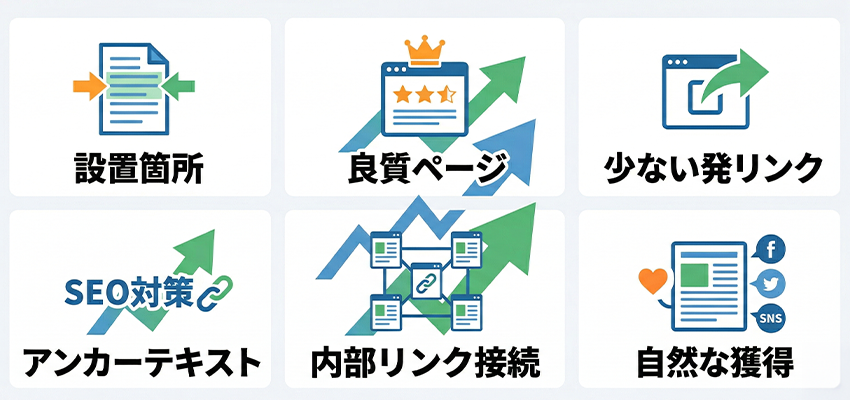 被リンクと内部リンクでSEO効果を高める方法