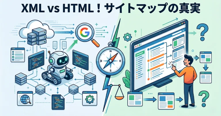 XMLサイトマップとHTMLサイトマップの必要性を解説