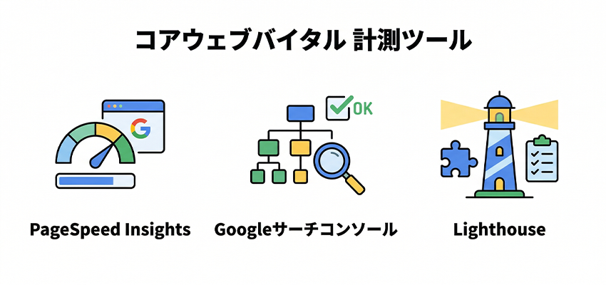 コアウェブバイタルを計測できるツール