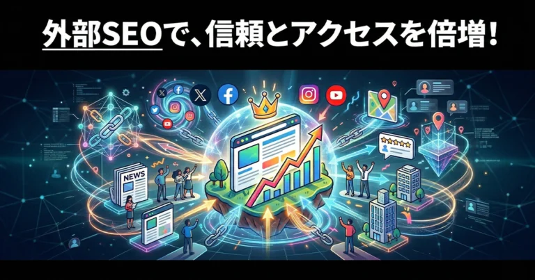 外部SEO（オフページSEO）とは？効果的な被リンクとサイテーションを獲得する方法