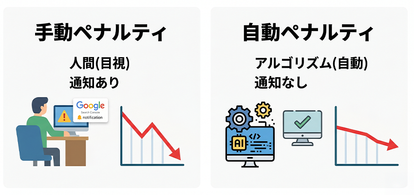 Googleペナルティの種類