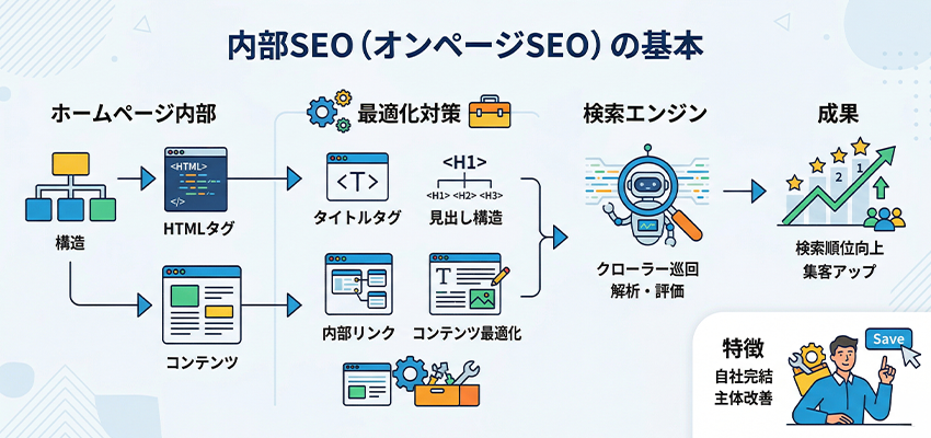内部SEO（オンページSEO）とは
