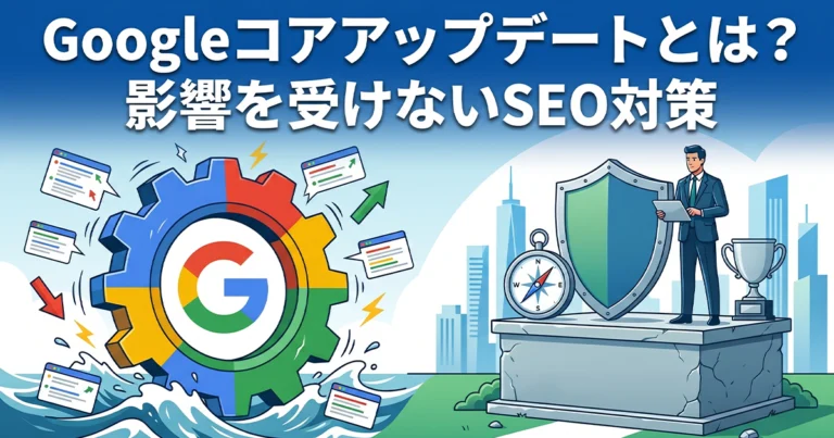 Googleコアアップデートとは？基本から影響を受けづらいSEO対策