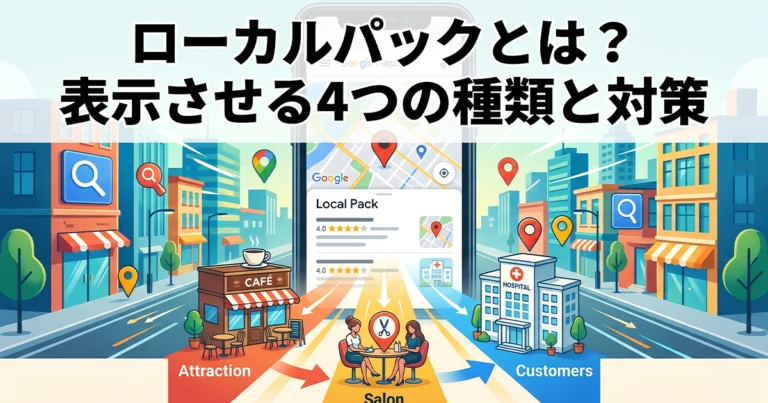 ローカルパックとは？4つの種類と表示させるための対策法