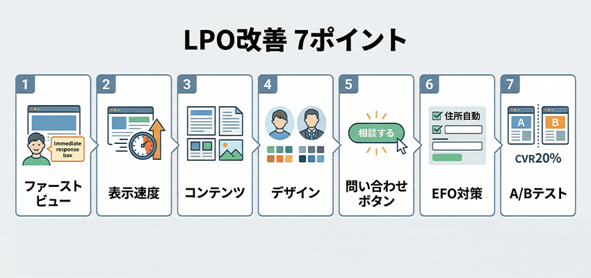 LPO対策を行う時の改善ポイント