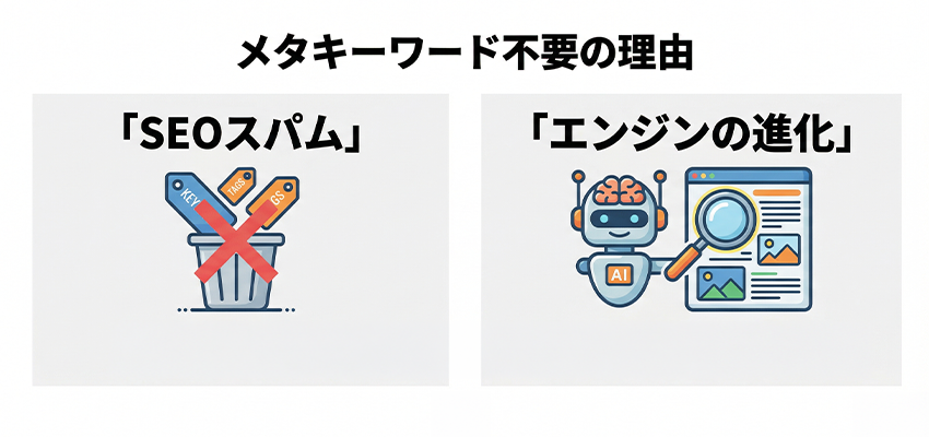 メタキーワードがSEO効果を失った理由