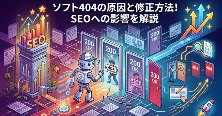 ソフト404の原因と修正方法！SEOへの影響を解説