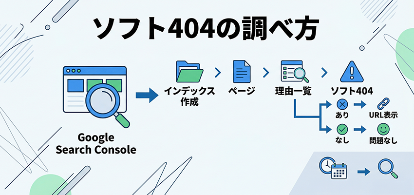 ソフト404の調べ方