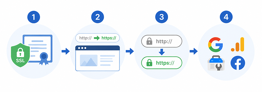 ホームページをhttps（SSL）に対応する方法