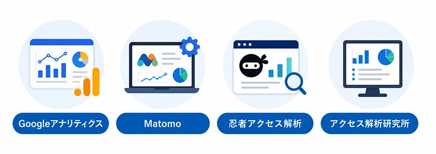 【無料】おすすめのアクセス解析ツール