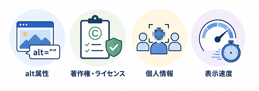 ホームページに画像を掲載する時の注意点