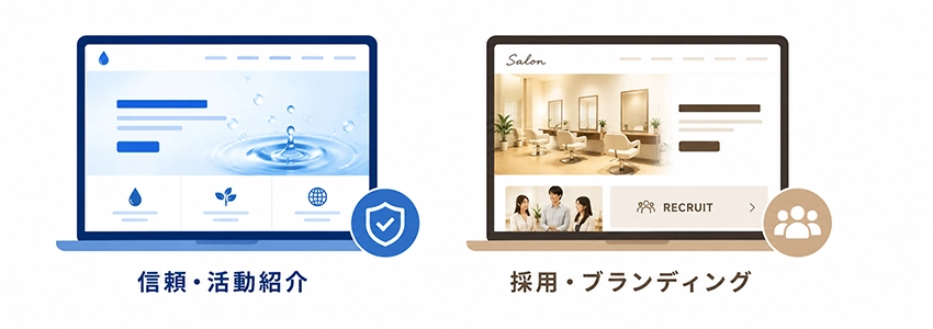 コーポレートサイトのデザイン事例