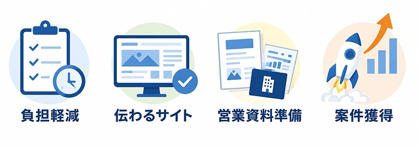 開業前にホームページを制作するメリット