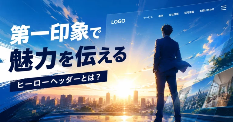ヒーローヘッダーとは?役割・参考サイト・注意点を紹介