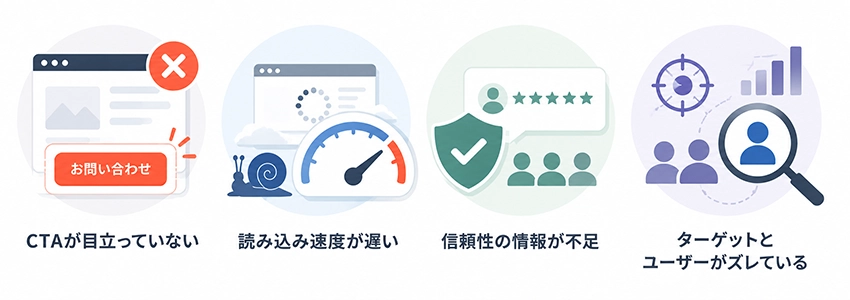 訴求力を高めても成果につながらない時の確認ポイント