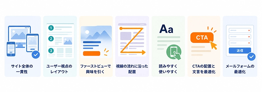 コンバージョンを上げるWebデザインの設計ポイント