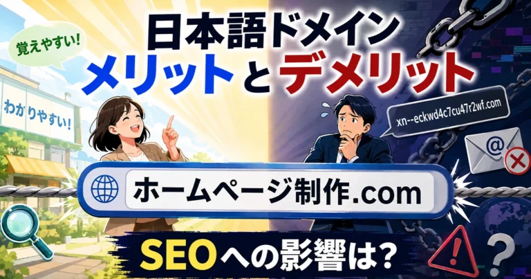 日本語ドメインのメリット・デメリットとSEOへの影響