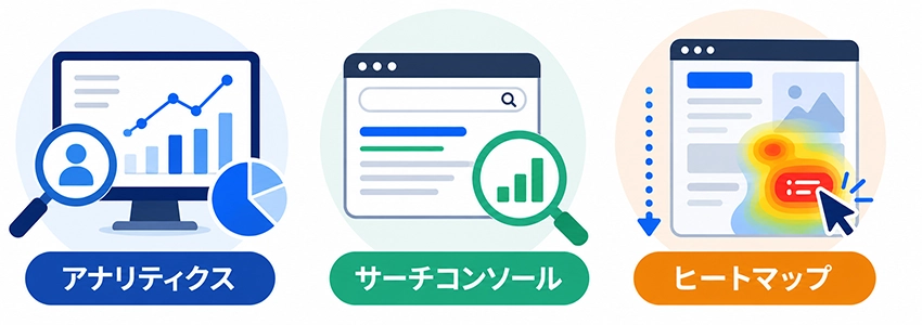 コンバージョンの改善に役立つツール