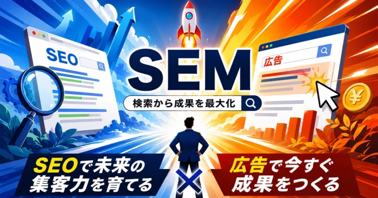 SEM対策とは？検索エンジンマーケティングの基本と実践ポイント