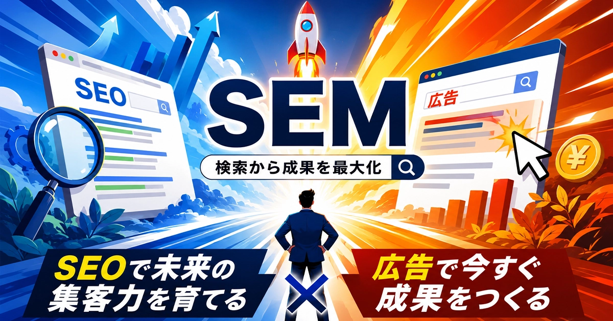 SEM！検索から成果を最大化