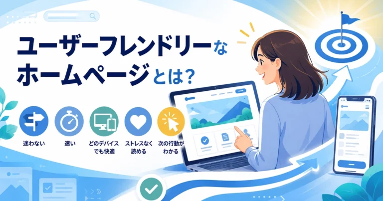 ユーザーフレンドリーとは?ホームページの特徴や事例を紹介