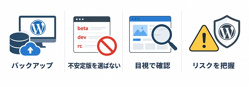 WP Rollbackを使う時の注意点