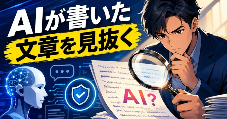 生成AIチェッカーとは?おすすめ無料ツールと導入前の注意点