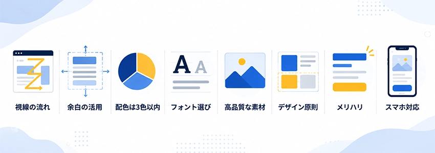 Webデザインのクオリティを高める8つのコツ
