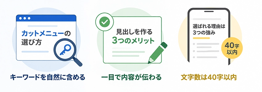 SEOに強い見出しの書き方