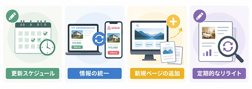民泊のホームページで行うべき運営内容