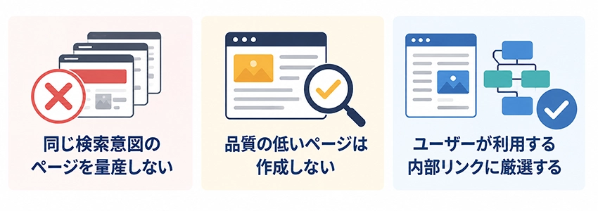 SEOブランディングを行う時の注意点