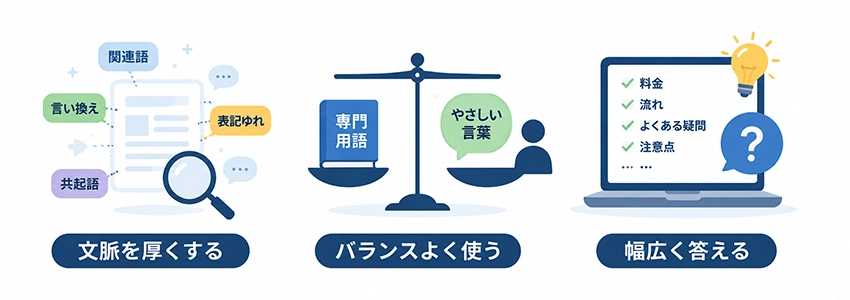 MUVERAを意識したSEO対策の方法