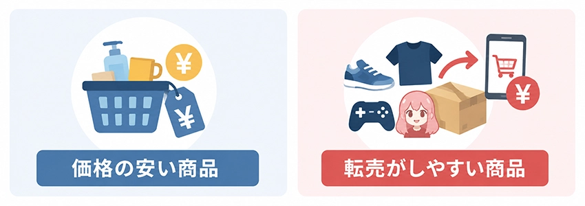 ECサイトで不正注文されやすい商材